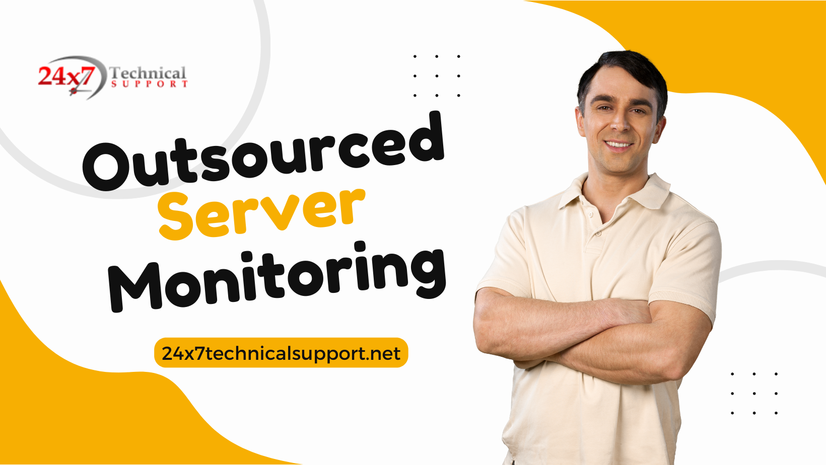 Outsourced server monitoring