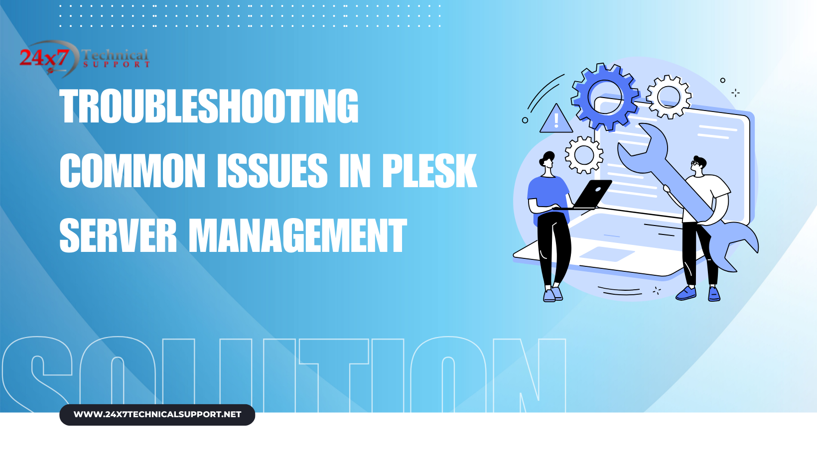 Troubleshoot issues in Plesk Server Managment